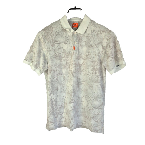 Nike Golf Polo Shirt Mens Small US Open Brooks Koepka Floral Rare AV5240-015 Top - Picture 1 of 13
